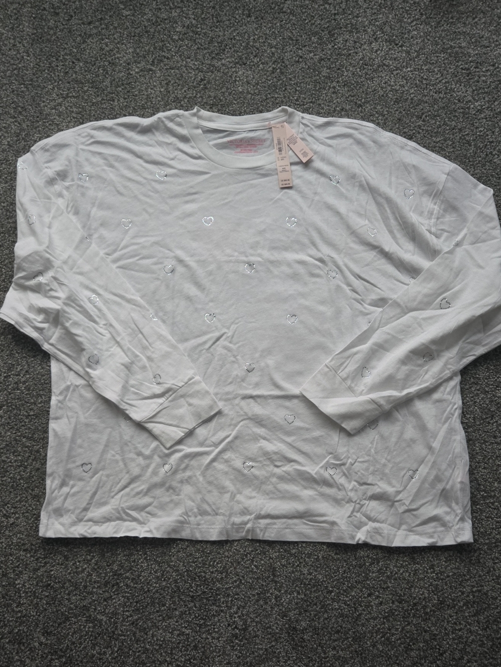 Bedazzled Victoria's Secret Sleep Wear Long Sleeve